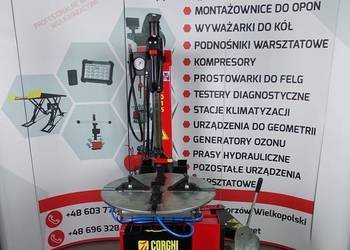 Włoska montażownica do opon Corghi A 2015 2 Speed, gwarancja, dostawa