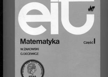 Matematyka cz.I - Żakowski