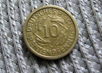 Niemcy 10 Rentenpfennig 1924r - A