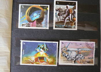 Znaczki Emiraty Arabskie - kosmos
