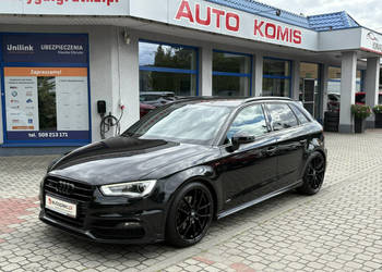 Audi A3 Sportback 1.8 180 KM S-Line BLACK, Automat, Jeden właściciel, Gwar…