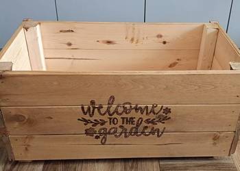 Duża donica, osłonka na kwiaty