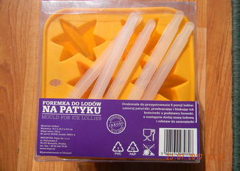 Foremki do lodów na patyku