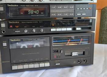 Mini wieża Technics Wzmacniacz SU-3   tuner ST-8  Magnetofon RS-3