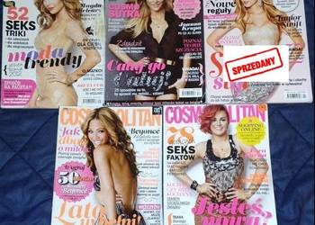 Cosmopolitan - 19 egzempl. Nr z lat: 2003/04/05/12/13