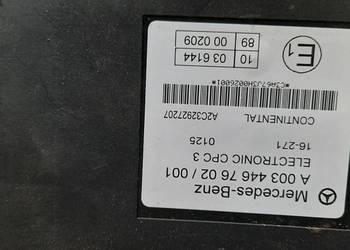 Moduł Sterownik CPC3 Mercedes Actros A 0034467602