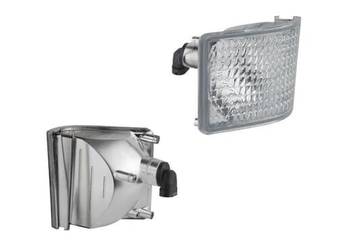 Reflektor roboczy halogenowy, narożny, lewy, 12V 50W kwadratowy, biały 98x…