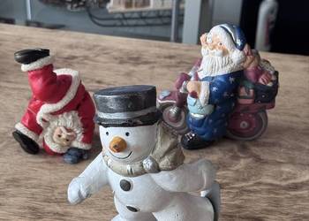 Świąteczne figurki ceramiczne