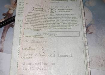 Pozostałości po przyczepie kempingowej 850 DMC