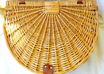 Koszyk Kosz piknikowy wiklinowy dla 4 osób