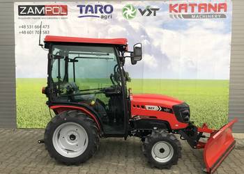 Fabrycznie nowy traktor VST Fieldtrac z kabiną i pługiem do śniegu