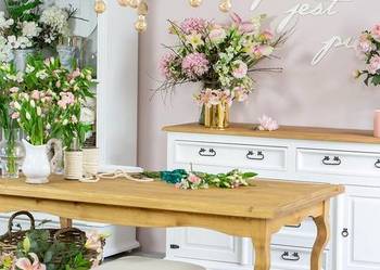 Drewniany stół ludwikowski LUD 01