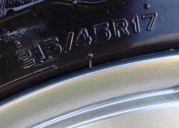 Alufelgi 5x112 R17 7.5J z oponami