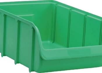 Pojemnik warsztatowy, 315x495x185 mm, zielony polipropylenowy, Linbin no.…