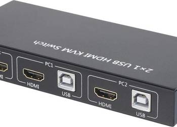 Przełącznik KVM, HDMI SpeaKa Professional SP-4330460, USB, 1