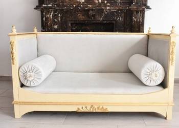 Glamour Legowisko Dla Psa - Kanapa Sofa Dla Zwierząt - Styl Barok Drewno