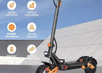 Hulajnoga elektryczna 6000W podwójny silnik 60V30ah NOWOŚĆ