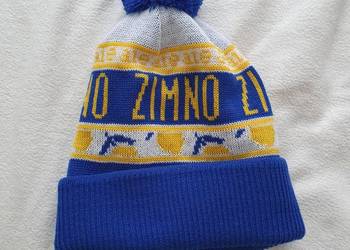 Zimno x Pepsi czapka z pomponem nowa