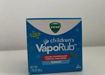 Vicks Children's VapoRub 50g - Oryginalna masé kojaca USA