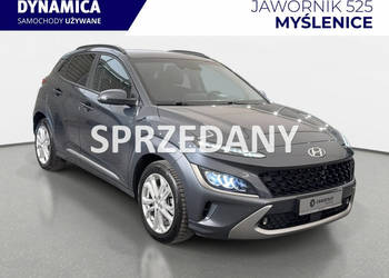 Hyundai Kona 1.6T-GDI 197KM DCT 4WD 2022 r., salon PL, HAK, przebieg tylko…