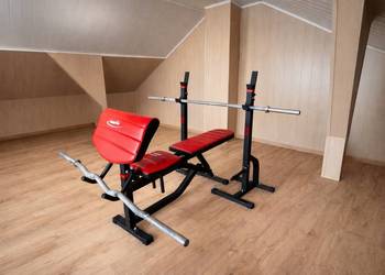 Kompletna siłownia domowa Marbo Sport Semi Pro – 175 kg obciążenia