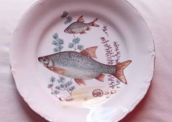 Talerzyk Chodzież z rybami.