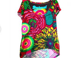 Piękna luźna bluzka desigual L -XL
