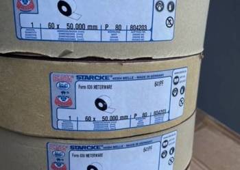 Płótno ścierne G80,60mm,na rolce 50m Płótno ścierne G80,60mm,na rolce 50m
