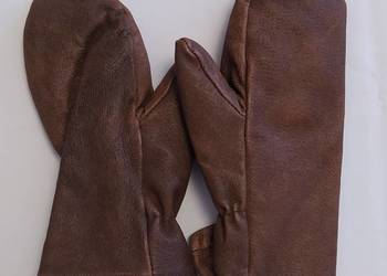 Rękawice z gumką – SKÓRA