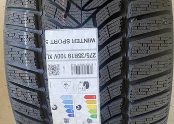 2x nowe opony zimowe Dunlop winter sport 5 275/35R19 100 V