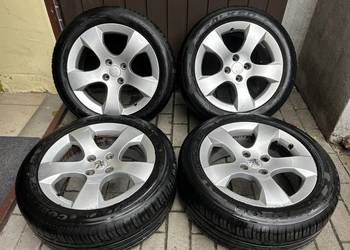 Sprzedam komplet kół alufelg peugeot 4x108 et 29 225/50/17 cali
