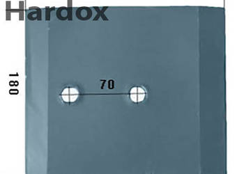 Płyta ślizgowa HARDOX 5801101/S części do pługa VOGEL NOOT