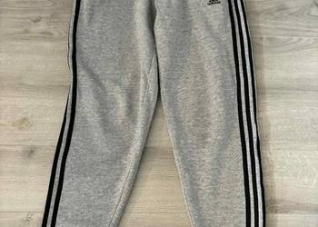 Szare spodnie dresowe ADIDAS