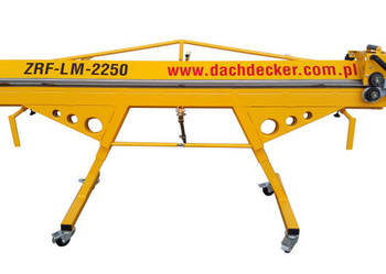 Zaginarka, giętarka ZRF-LM 2750/1,2 mm + NÓZ DACHDECKER NOWO