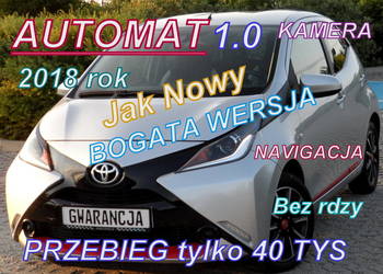 TOYOTA AYGO Automat_Kamera_40tyś Przebieg-Piekny