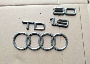 AUDI 80 B3 B4 1.9 TD 90 Q  ZNACZEK EMBLEMAT NAPIS