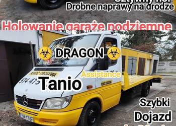 7/24 Tanio Laweta "DRAGON",Pomoc Drogowa,Holownik 4x4,holowanie garaze