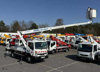 Nissan Cabstar Podnośnik Koszowy 20m CTE 201 PRO H Zwyżka UDT Wumag CMC GS…