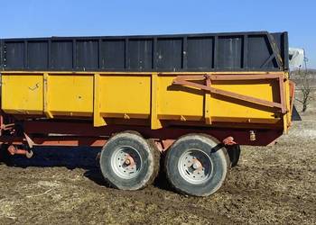 Przyczepa tandem wywrotka 14t skorupowa