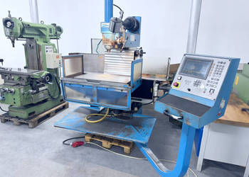 Frezarka uniwersalna AVIA FNE40Z |liniały optyczne| CNC i konwencjonalna