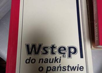Wstęp do nauki o państwie Wieczorek antykwariat księgarnia