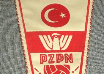Turcja - Polska - proporczyk piłka nożna