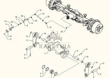 New Holland T6090 T6070 Wałek 87431267