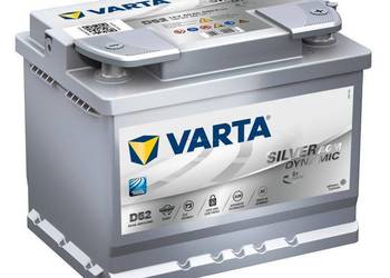 Akumulator Agm 60Ah 680A Varta Silver Dynamic D52