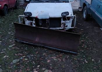 Subaru Justy 4x4 manual pług do śniegu