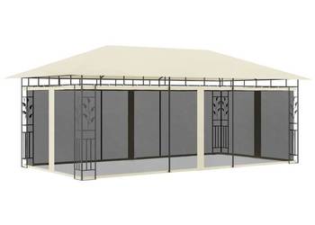 vidaXL Altana ogrodowa z moskitierą, 6x3x2,73 m(SKU:47971)