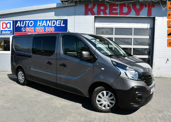 Renault Trafic 1.6 dCi LONG 2xBoczne drzwi 5-osób Navi Kamera 174tys.km F-…
