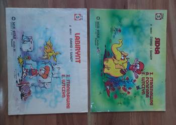 Komiks Dawid i Sandy Sidła Labirynt tom 3 i 5 Lutczyn Stanisławski