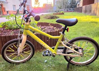 rower woom 3 16" Limonka