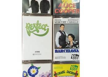 Bee Gees Cooper Perfect Mercury Leonard Cohen Jackson kasety